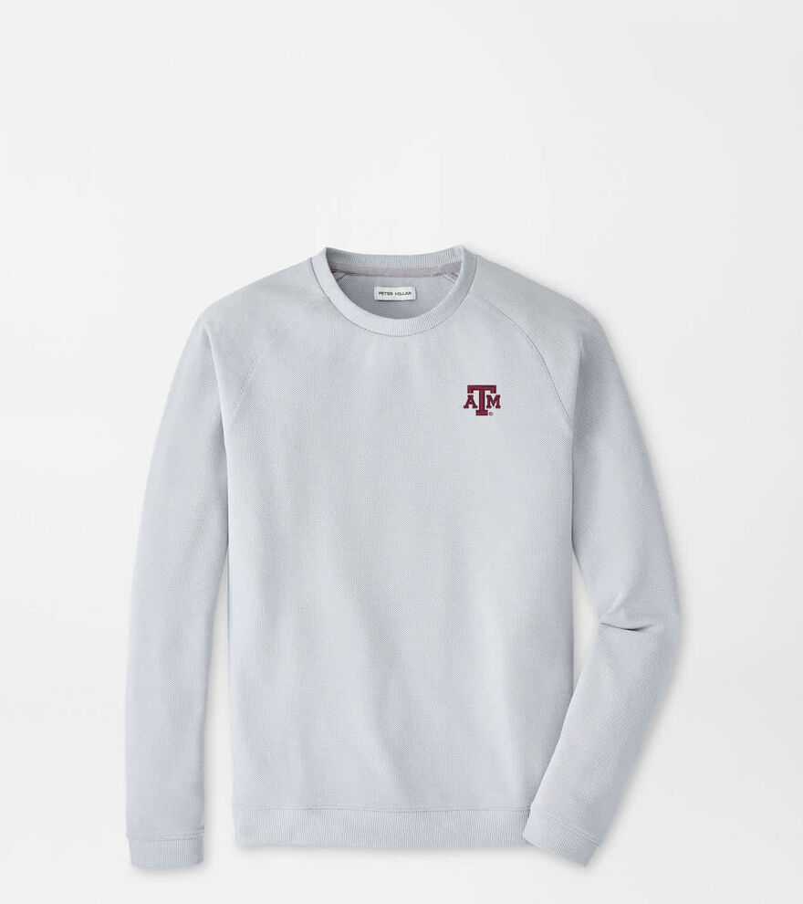 Texas A&M Cradle Piqu&eacute; Performance Crewneck image number 1