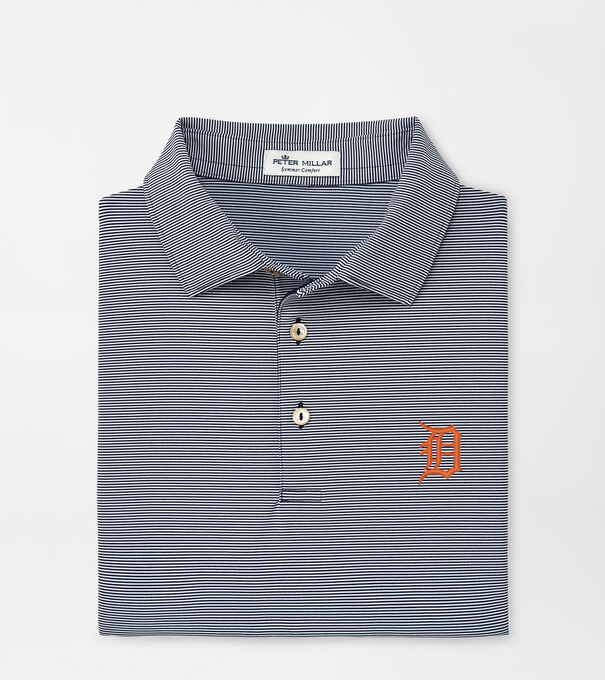 Detroit Tigers Jubilee Stripe Performance Polo
