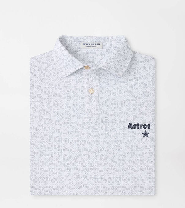 Cooperstown Houston Astros Bases Loaded Youth Performance Jersey Polo