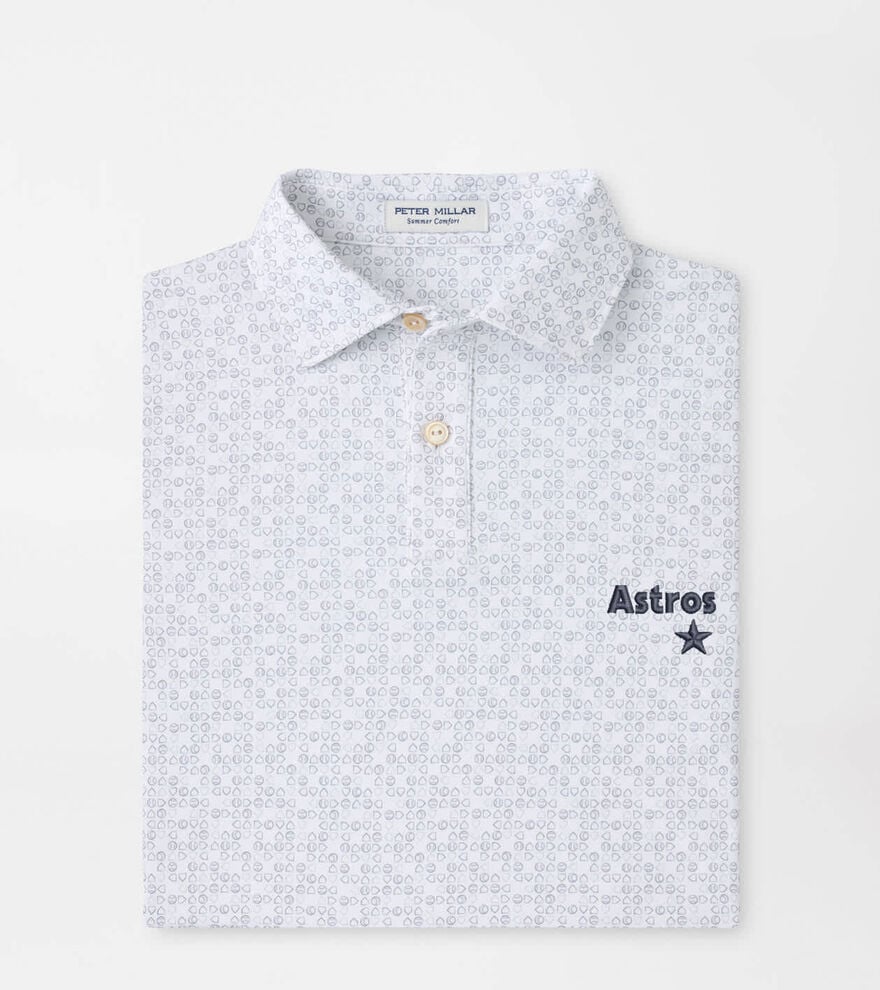 Cooperstown Houston Astros Bases Loaded Youth Performance Jersey Polo