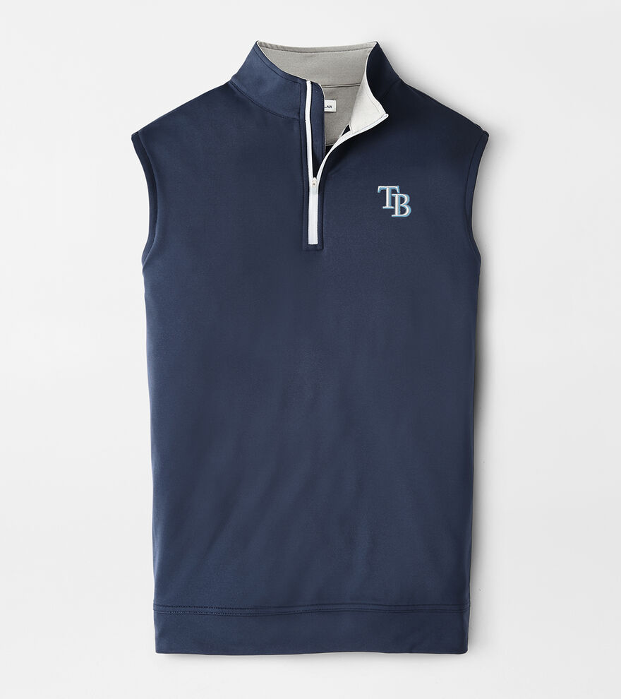 Tampa Bay Rays Galway Performance Quarter-Zip Vest image number 1