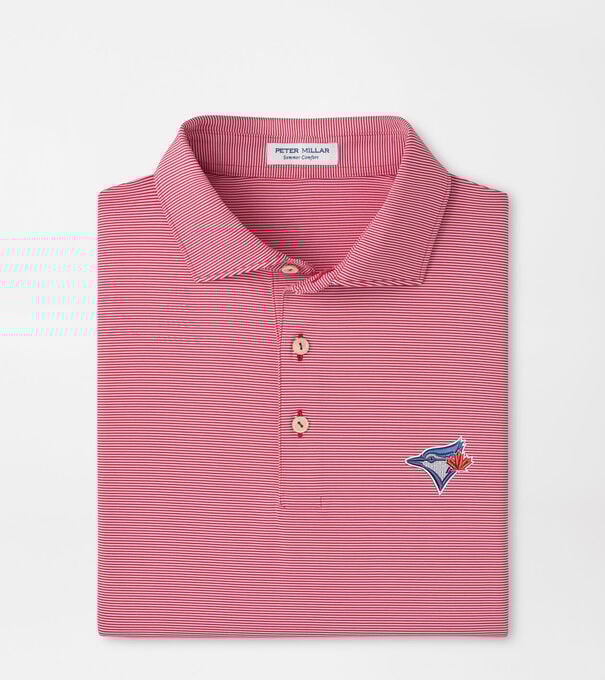 Toronto Blue Jays Jubilee Stripe Performance Polo