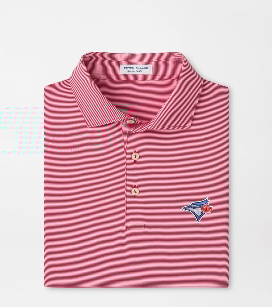 Toronto Blue Jays Jubilee Stripe Performance Polo image number 1