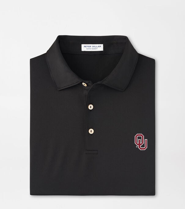 Oklahoma Solid Performance Jersey Polo