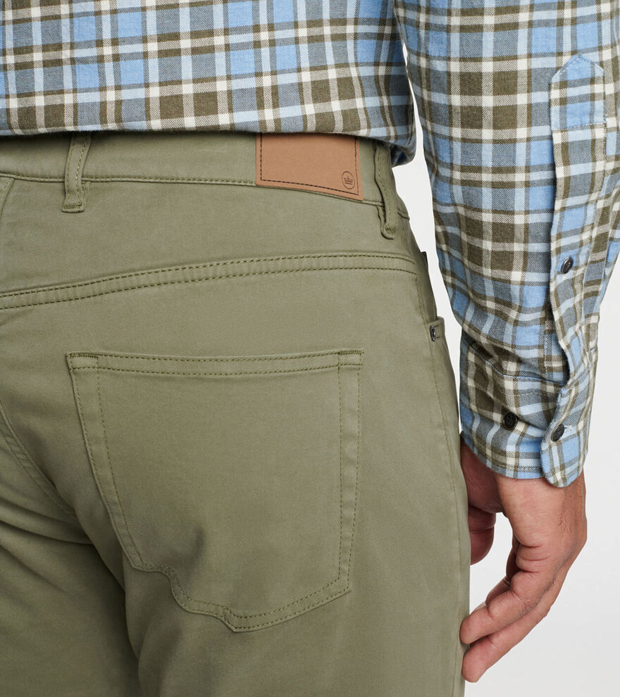 Signature Sateen Five-Pocket Pant| Men's Pants | Peter Millar