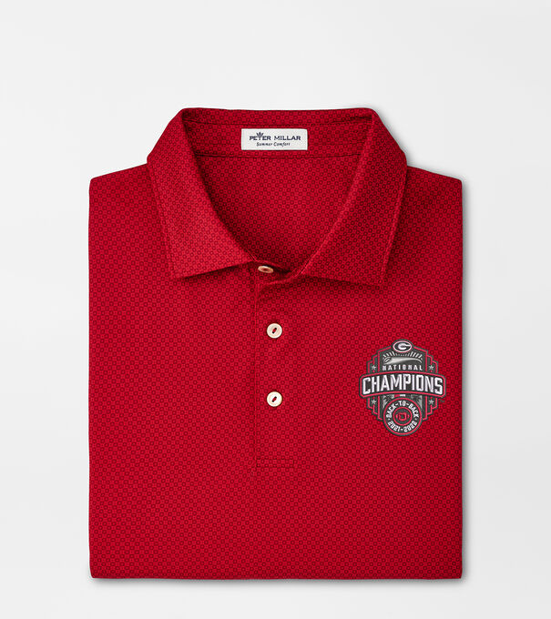 Georgia National Champion Dolly Performance Jersey Polo