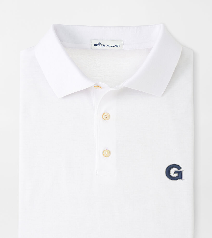 Georgetown Solid Cotton Polo image number 1