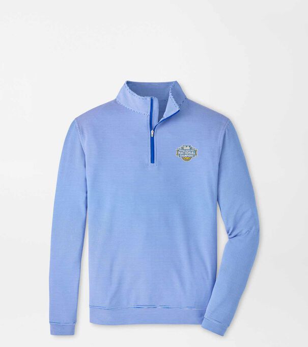UCLA Women's National Champion Perth Sugar Stripe Performance Quarter-Zip