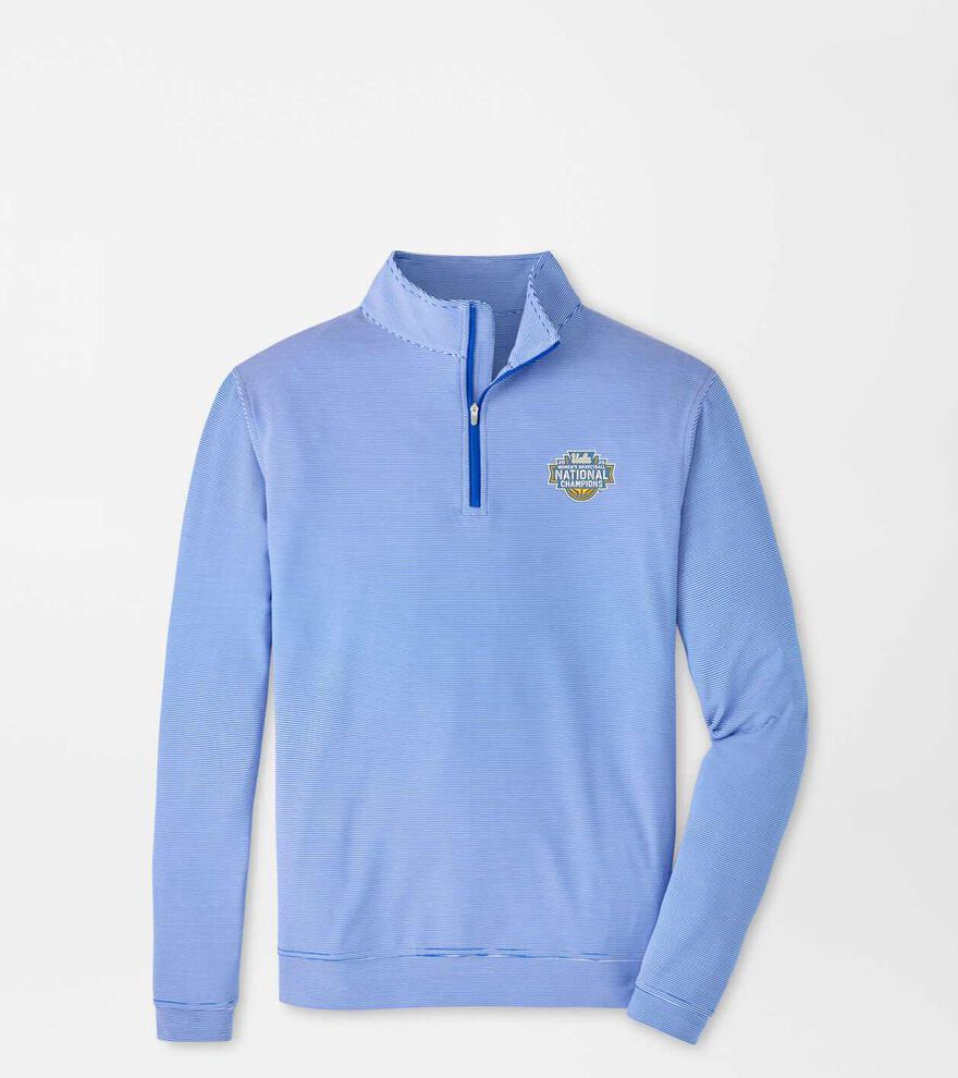 UCLA Women's National Champion Perth Sugar Stripe Performance Quarter-Zip image number 1