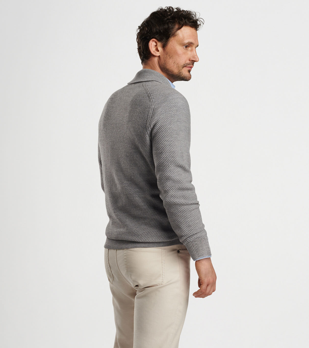Grey pullover sweater online