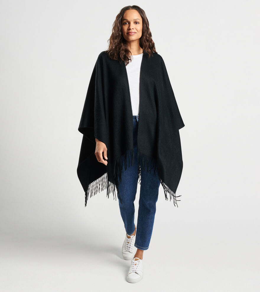 Pure Cashmere Woven Cape image number 2