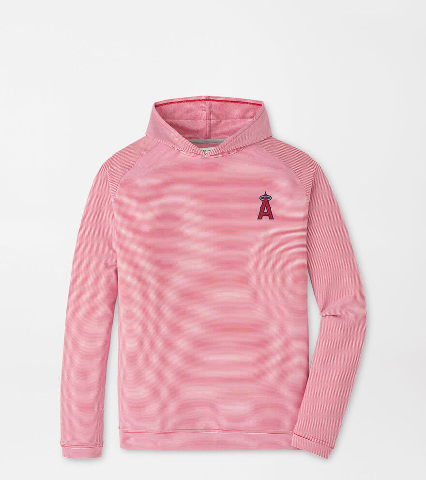 Los Angeles Angels Pine Sugar Stripe Performance Hoodie image number 1
