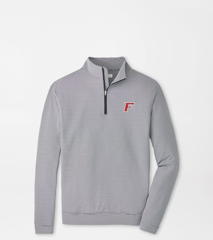 Fairfield Perth Sugar Stripe Performance Quarter-Zip image number 1