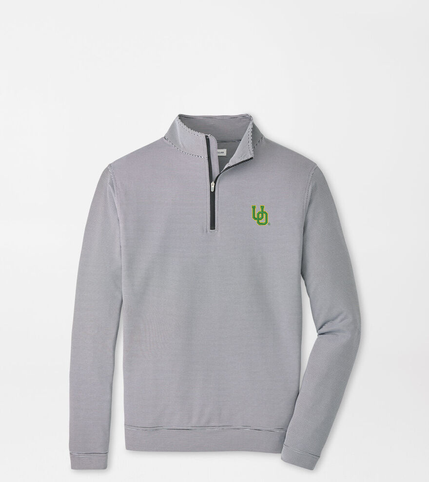 Oregon Vault Perth Mini-Stripe Performance Pullover image number 1