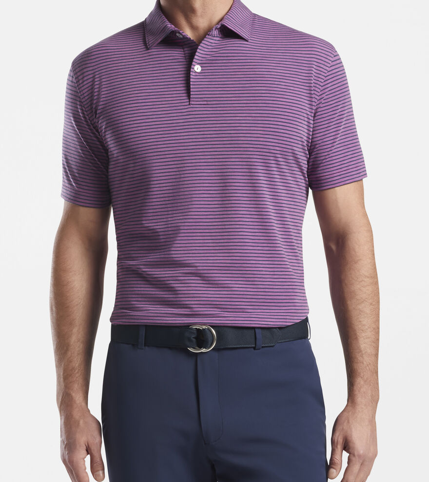 Bullseye Wool-Blend Polo - Alternate Image 1