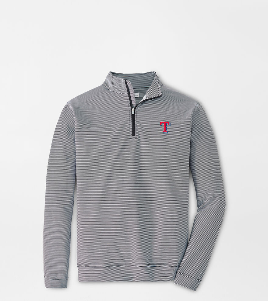 Texas Rangers Perth Sugar Stripe Performance Quarter-Zip