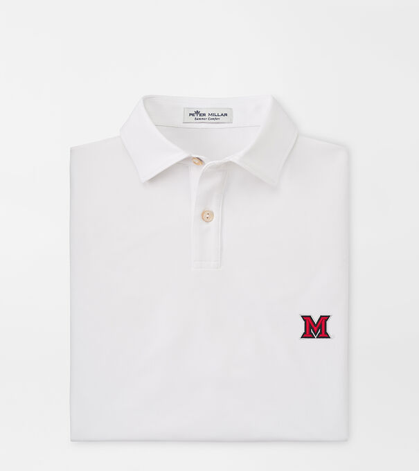 Miami of Ohio Youth Solid Performance Jersey Polo