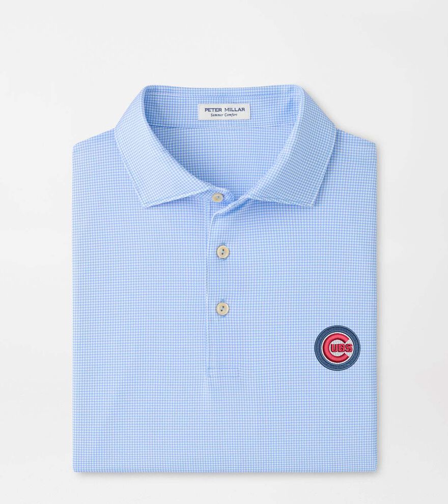 chicago cubs dress shirt Chicago Cubs Printed Performance Polo Onward Reserve