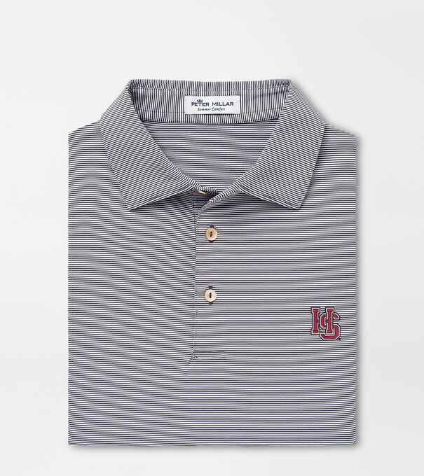 Hampden Sydney Jubilee Stripe Performance Polo