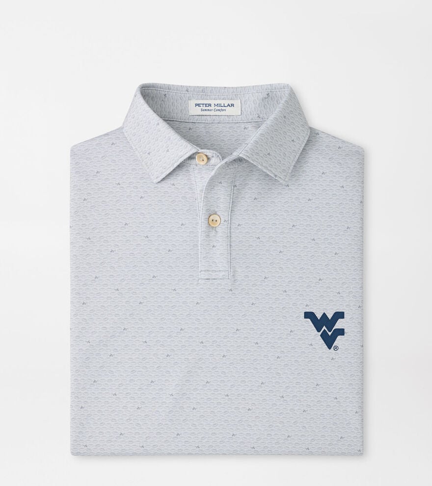 West Virginia On The Ball Youth Performance Jersey Polo image number 1