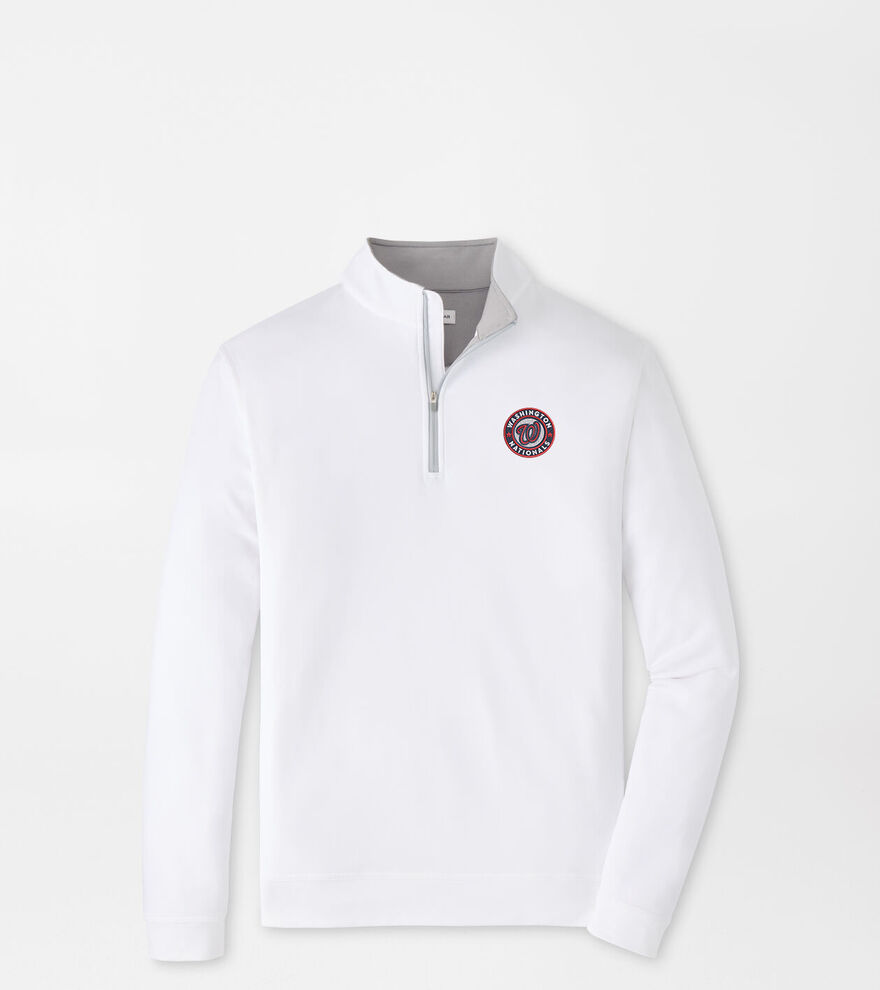 Cooperstown Washington Nationals Perth Performance Quarter-Zip image number 1