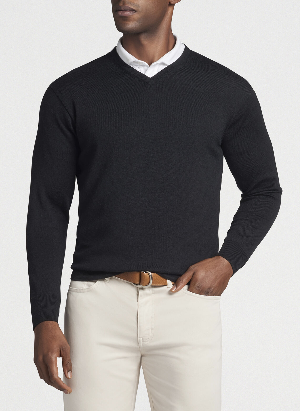 peter millar v neck sweater