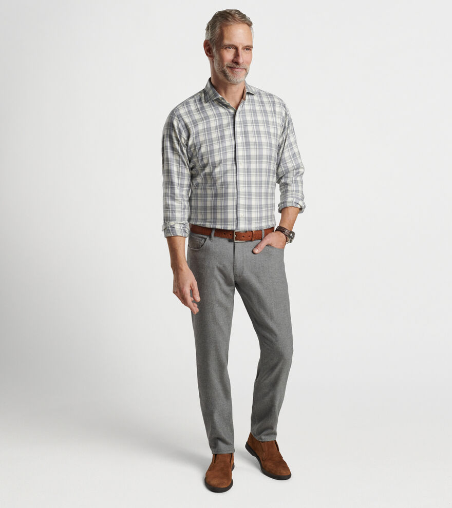 Calcolo Italian Flannel Sport Shirt image number 2