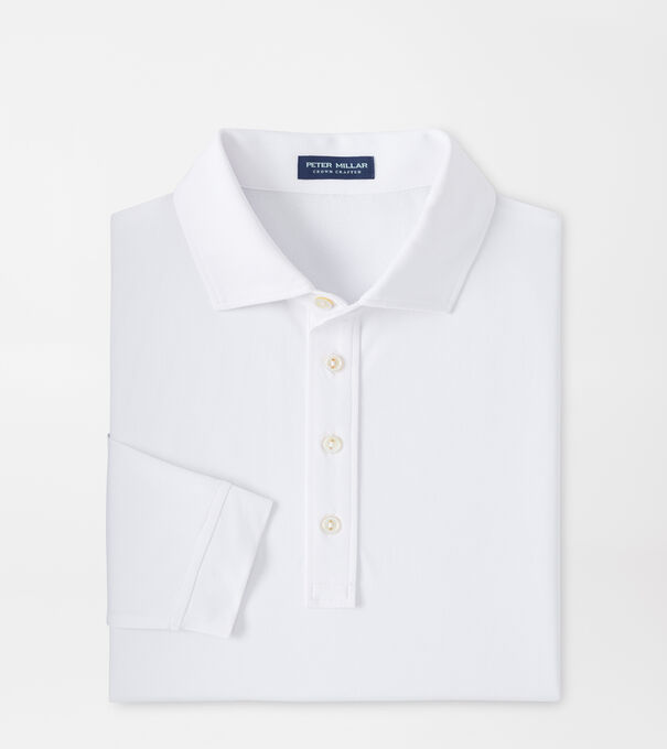 Soul Long-Sleeve Performance Mesh Polo