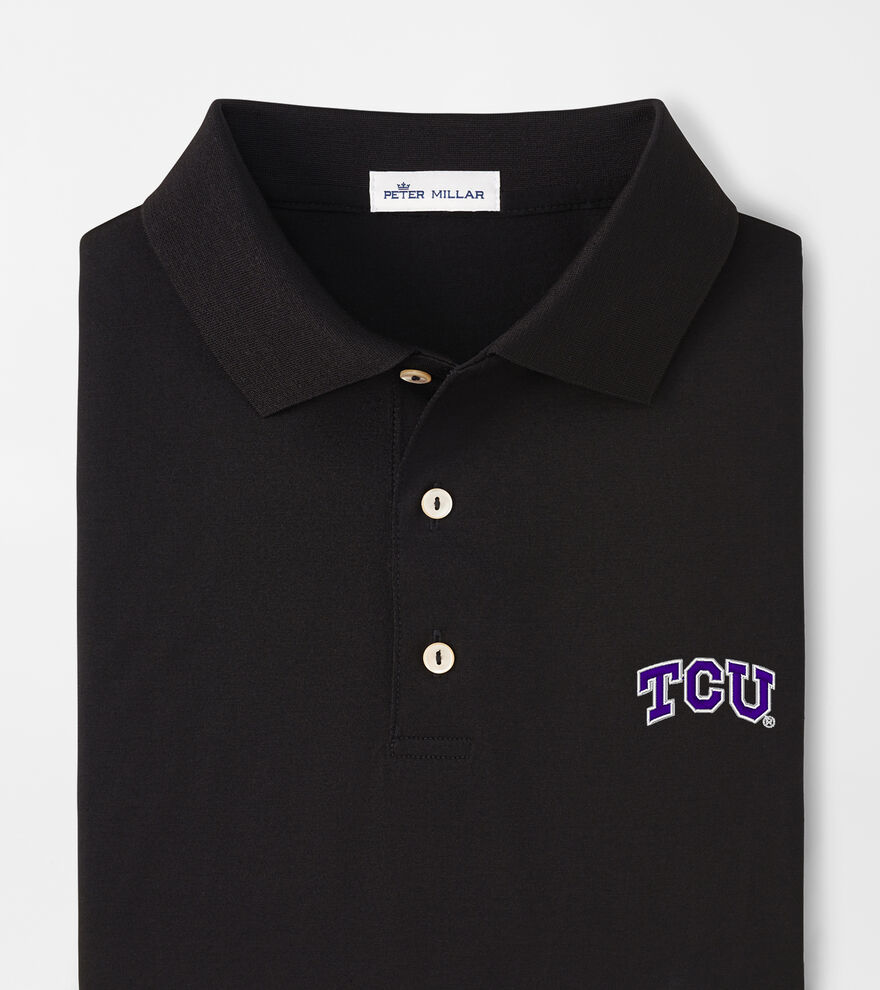 TCU Solid Cotton Polo image number 1