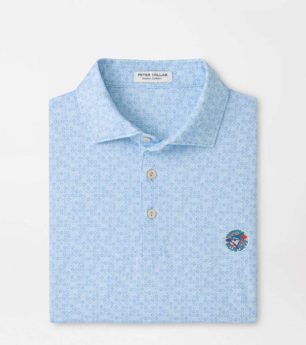 Cooperstown Toronto Blue Jays Bases Loaded Performance Jersey Polo