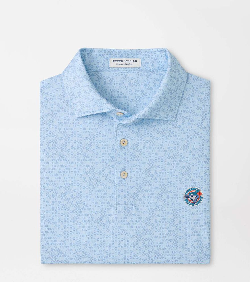 Cooperstown Toronto Blue Jays Bases Loaded Performance Jersey Polo