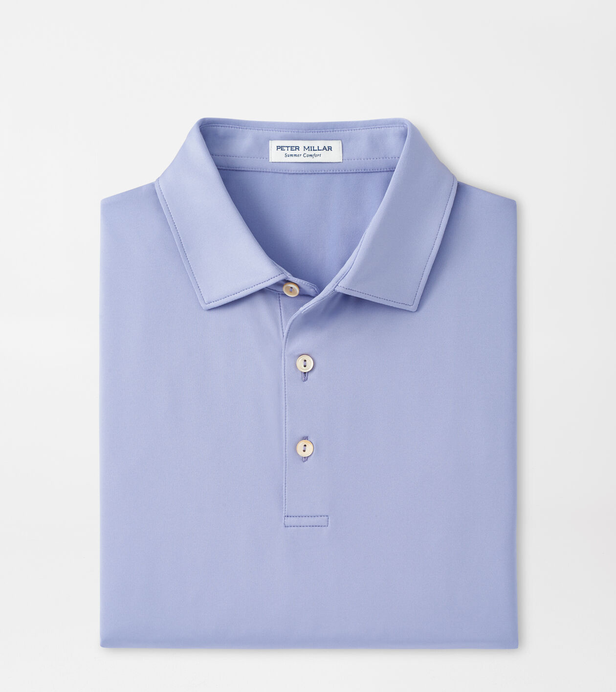 Solid Performance Jersey Polo Sean Self Collar Men s Polo