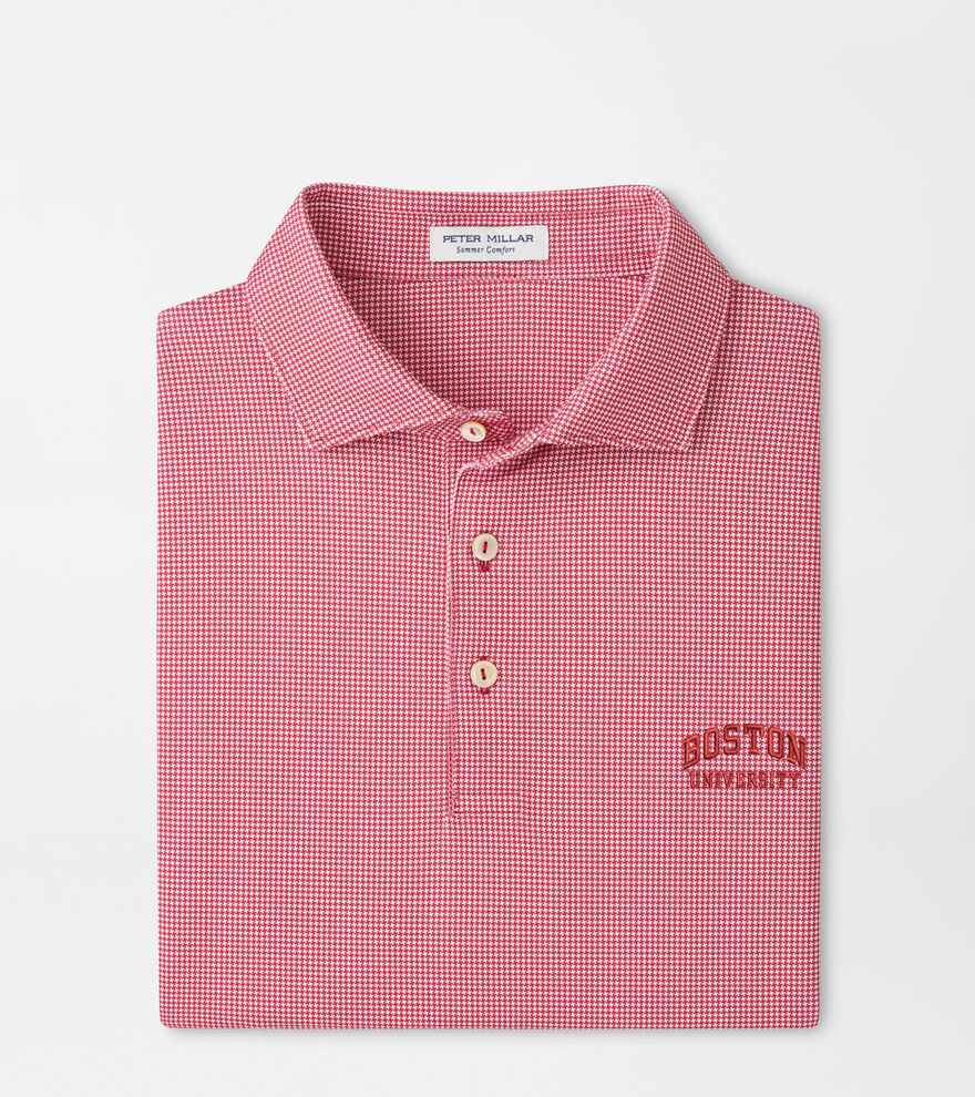Boston University Border Performance Jersey Polo image number 1