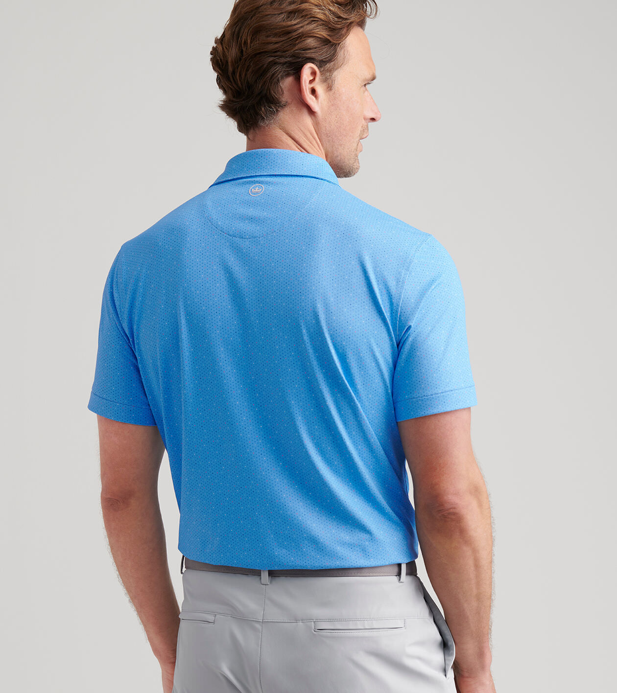 PETER MILLAR ポロシャツ Mサイズ ライトブルー Solid Performance Jersey Polo | Men's Polos | Peter Millar