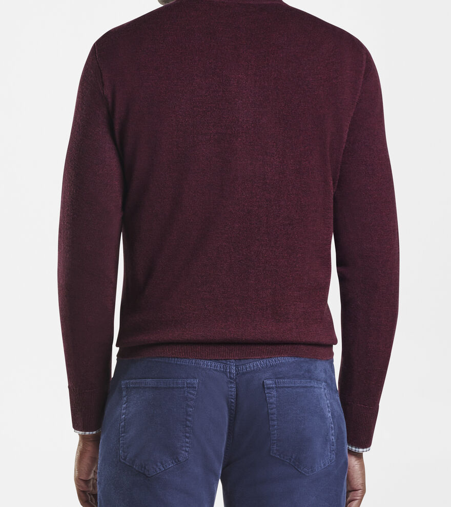 Crown Soft Nappa Trim Quarter-Zip image number 3