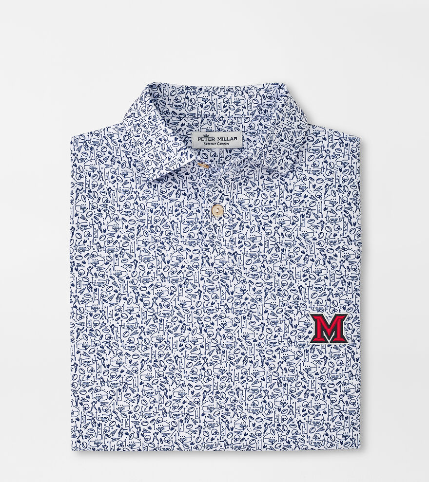 Miami of Ohio Youth Performance Jersey Polo image number 1