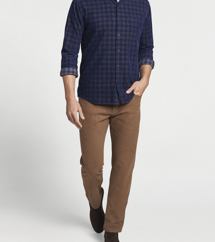 Cotton Flannel Five-Pocket Pant image number 3