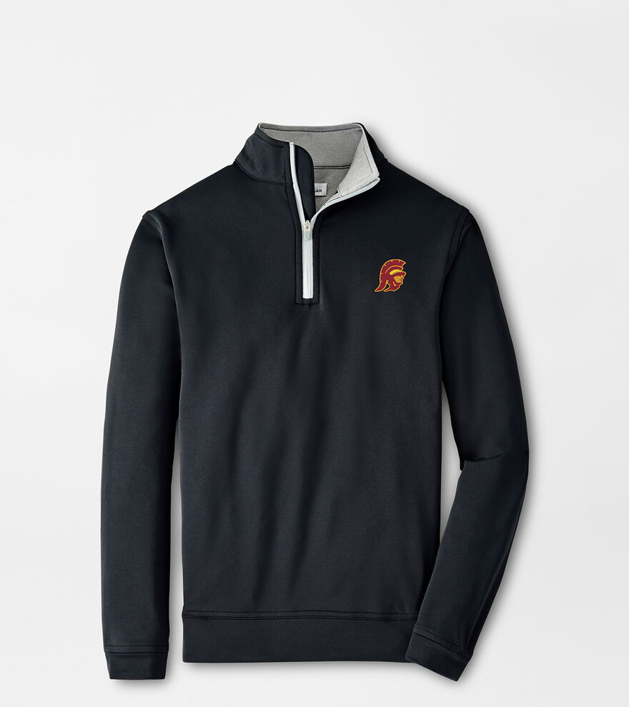 Southern California Trojan Youth Perth Performance Quarter-Zip image number 1