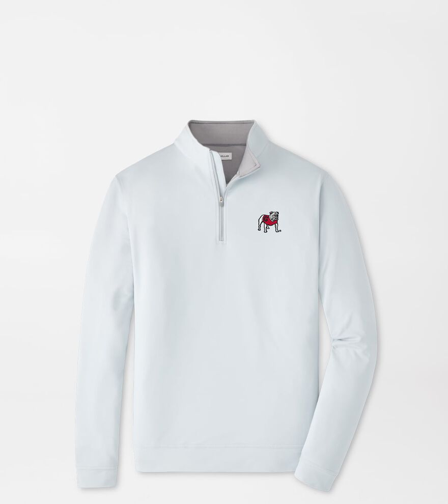 Georgia Standing Bulldog Perth Performance Quarter-Zip image number 1