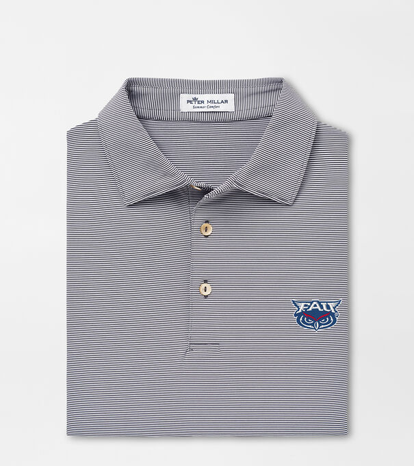 Florida Atlantic Jubilee Stripe Performance Polo