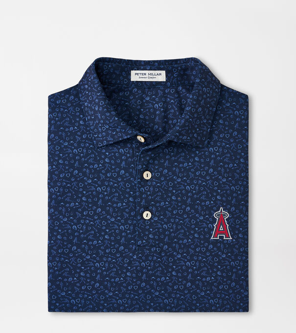 Los Angeles Angels Batter Up Performance Jersey Polo