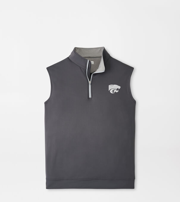 Kansas State Galway Stretch Loop Terry Quarter-Zip Vest