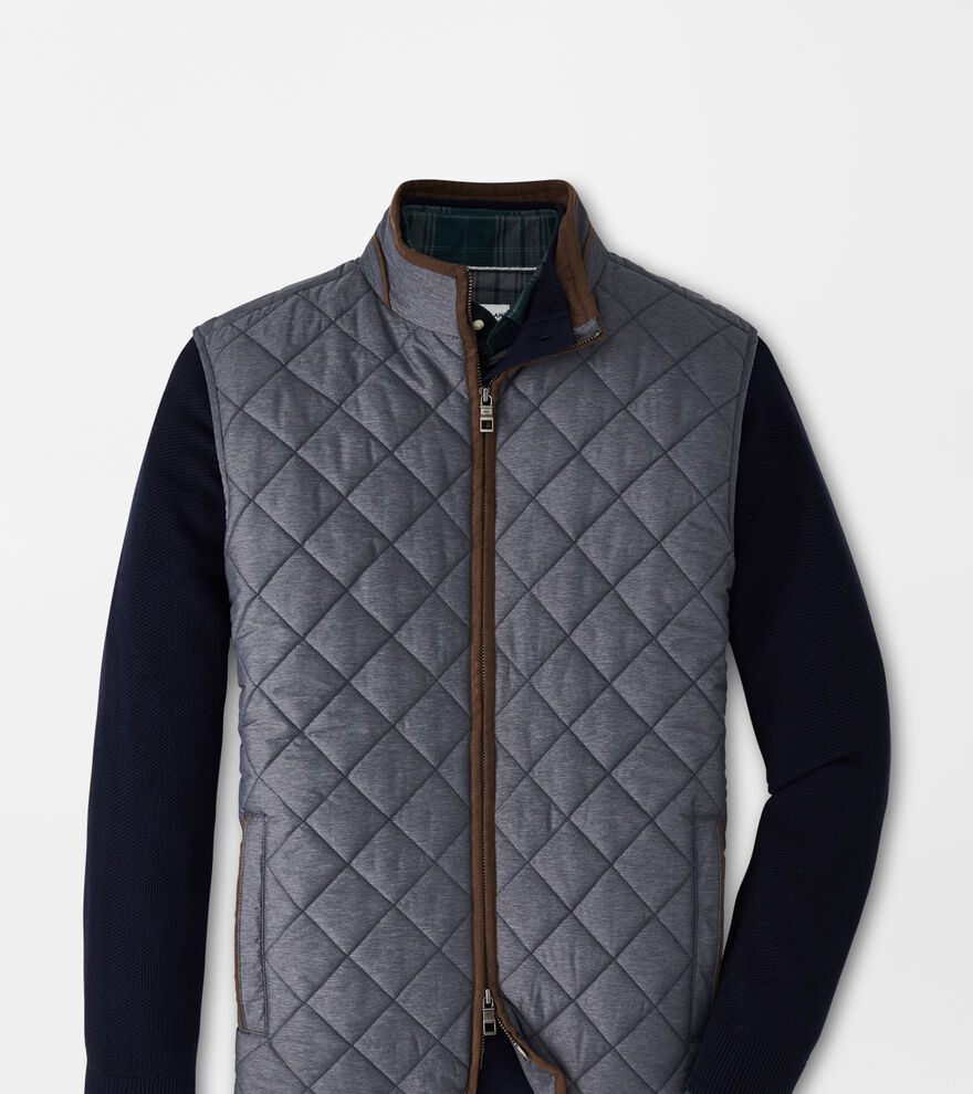 Essex Quilted Travel Vest Men's Vests Peter Millar