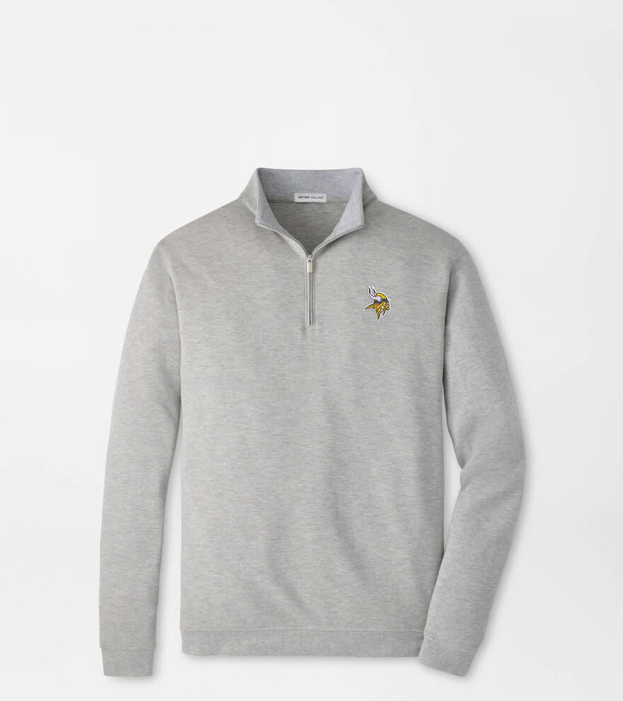 Minnesota Vikings Crown Comfort Quarter-Zip Pullover image number 1