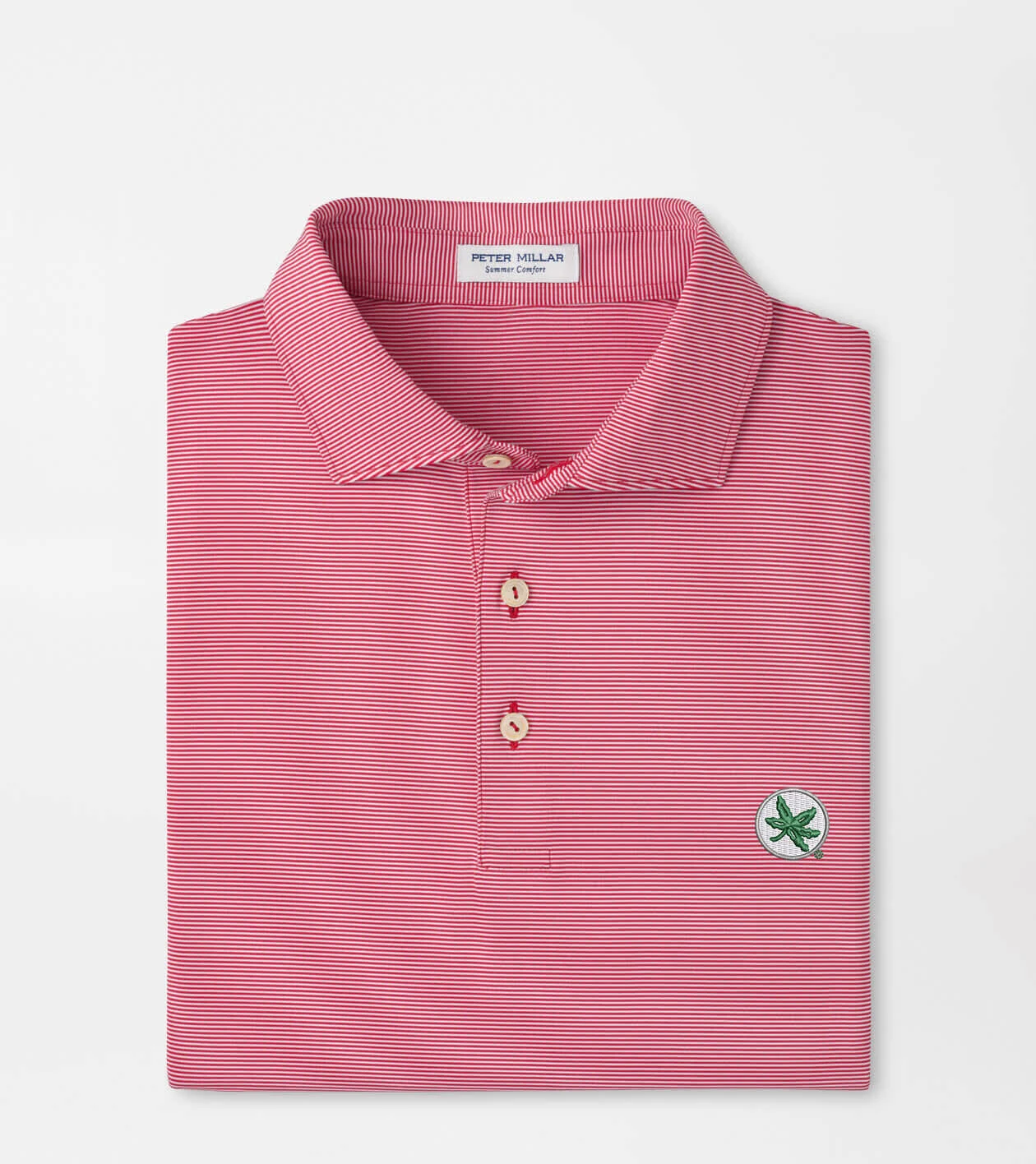 The Ohio State Buckeyes Jubilee Stripe Performance Polo | Men's
