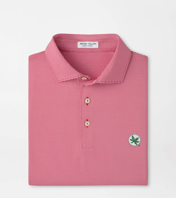 The Ohio State Buckeyes Jubilee Stripe Performance Polo