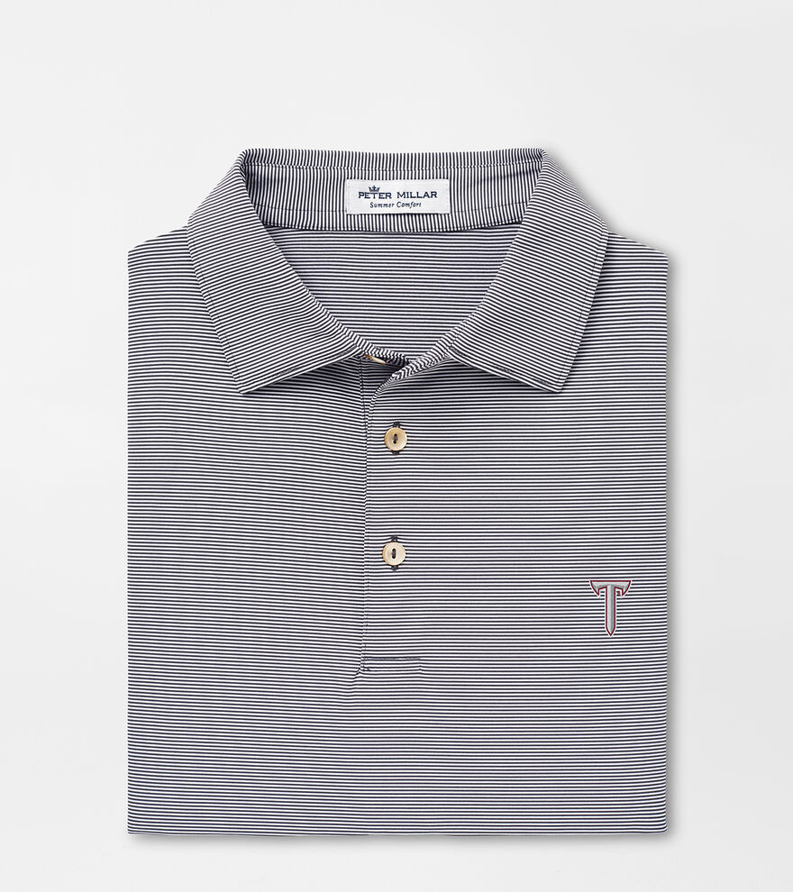 Troy Jubilee Stripe Performance Polo image number 1