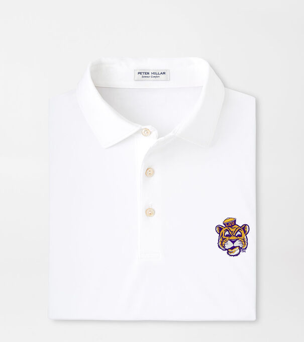 LSU Vault Solid Performance Jersey Polo