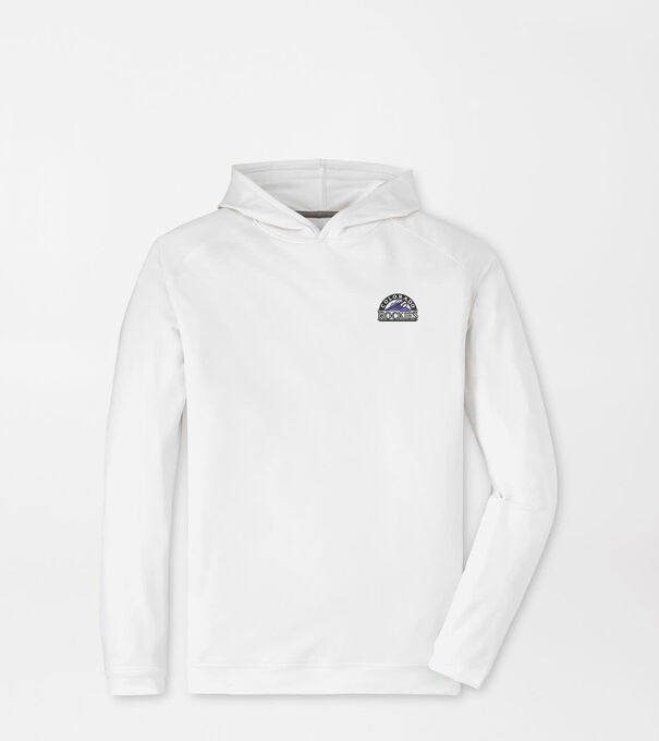 Cooperstown Colorado Rockies Pine Performance Hoodie