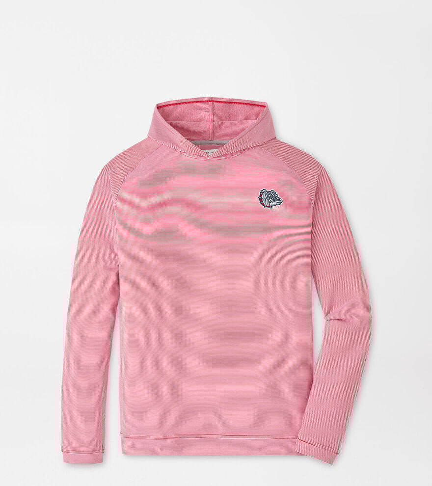 Gonzaga Bulldog Pine Sugar Stripe Performance Hoodie image number 1